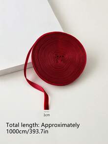 单面彩色植绒丝带，植绒丝带，植绒丝带蝴蝶结DIY，适用于服装、圣诞树、橱柜、圣诞节、情人节节日装饰、家居装饰DIY工艺品 - 酒紅色 - 查看 13