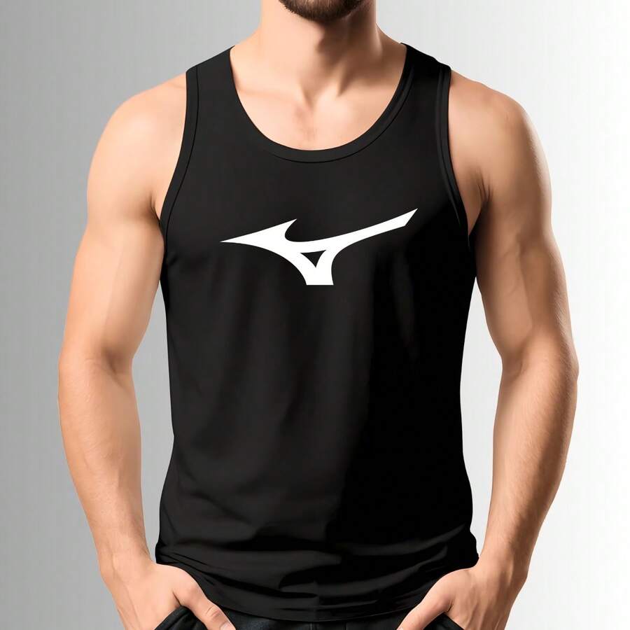 Men's Tank Top MZ Lightweight And Comfortable Cotton - màu đen - Xem 1