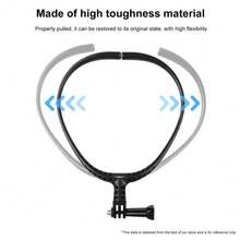 Universal Neck Hanging Phone Holder, Made Of ABS Plastic, Hands-Free Smartphone Chest Strap, Suitable For Photography, Travel And Live Streaming - Compatible With Most Smartphones And GoPro Action Cameras - A - View 8