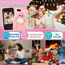 3-10 Years Old Kids Interactive Toy Phone, 32GB Penguin Shaped Smart Phone, Suitable For Home And Party Use - Multicolor - View 4