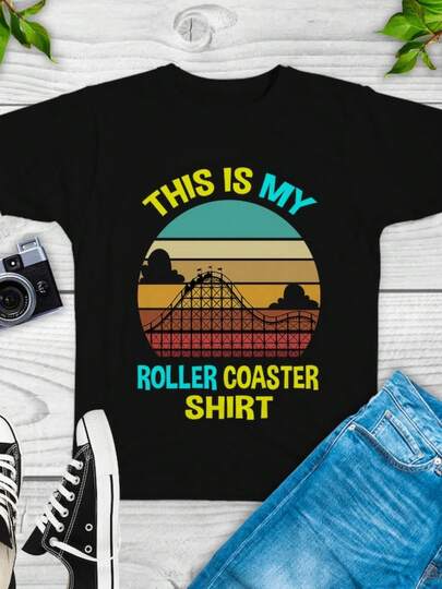 My Roller Coaster Shirt, Sweatshirt, Hoodie, Amusement Park Shirt, Theme Park Shirt, Carnival Shirt,