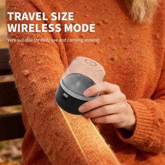 1pc Portable Electric Fabric Defuzzer - Fabric Shaver, Carpet Tool, Fabric Depiller, Effectively And Quickly Removes Fuzz