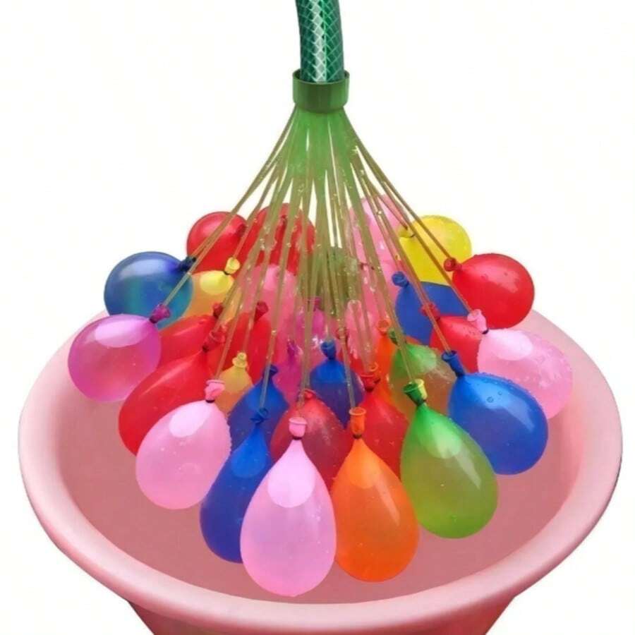 Globos de Agua Multicolor 111 Pzs con Diseño de Estrellas - Multicolor - Ver 1