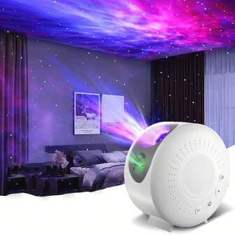 5V/2A stjärnhimmelsprojektionslampa, 360° roterande LED-galaxnattlampa, 15 färglägen, fjärrkontroll med timerfunktion, USB-driven, lämplig för sovrumstaket, barnrum, vuxenrumsdekor, jul- och födelsedagspresent