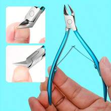 2pcs Precision Professional Nail Clippers - Ultra-Sharp Thick Nail Trimmer & Edge Cutter For Perfect Manicure & Pedicure At Home - Màu xanh lam - Xem 6