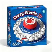 Fast-Paced Crazy Word Party Game Toy, Interactive Pinball Word Board Game, Fun Family & Friends Word Challenge Game For Teens And Adults, Party Entertainment Gift - Holiday Gift - Birthday Gift - Perfect Gift - Multicolor - View 4
