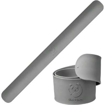 Correa delgada para esterilla de yoga de panda con un broche que mantiene las alfombrillas enrolladas herméticamente, cierre resistente que se adapta a la mayoría de alfombrillas de tamaño (24,37485647