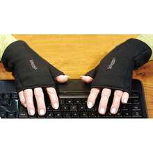 | Guantes para frío sin Dedos para Mantener Manos Calientes en climas y ambientes fríos sin Perder Movilidad, ni destreza Manual en Las Actividades diarias,37488091 - Naranja Quemada - Ver 5