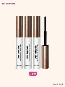 Eyelash Remover (For Cluster False Eyelashes) - DIY Eyelash Glue Remover, Gentle & Soothing False Eyelash Eye Cleanser, Household Glue Solvent - Multicolor - View 16