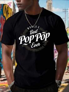Top Pick Local Best POPPOP Timeless Pattern T-Shirt - Men's - màu đen - Xem 1