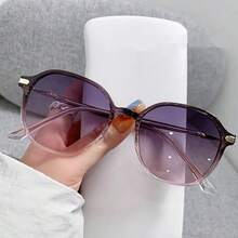 Retro Metal Frame Sun Glasses, , Fashionable And Unique Design Fashion Glasses, For Men And Women Sun Glasses - Multicolor - View 6
