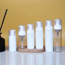 1个100毫升/200毫升/250毫升慕斯泡沫瓶，面部清洁泡沫瓶，化妆品可补充装瓶 - 白色 - 查看 6