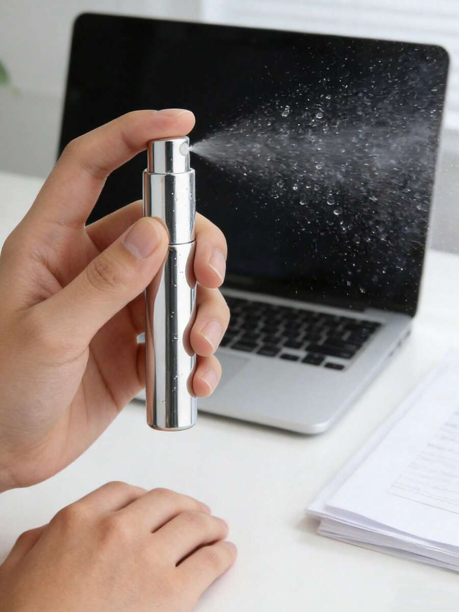 1个10毫升便携式可填充香水喷雾瓶，迷你可填充香水喷雾瓶，化妆品精华水储存容器，喷雾香水瓶，香水喷雾泵盒，迷你口袋钱包式香水喷雾，可填充香水分配器泵转移工具，复活节、母亲节、独立日、婚礼季、毕业季礼物 - 彩色 - 查看 1