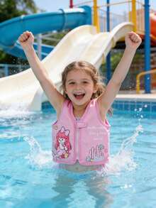 Comfortable & Snug Children's Swimming Vest, Kids' Swimming Training Buoyancy Vest - Helps Children Gain Confidence In Water, Enjoy The Cool Summer