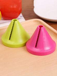 1pc Handheld Spiral Slicer, Can Make Vegetable & Fruit Pasta, Zucchini Noodles, Manual Multi-Function Spiral Slicer, Creative Spiral Funnel Slicer, Funnel Spiral Tool, Carrot Slicer, Potato Slicer, Vegetable Slicer, Kitchen Tool, Easy To Make Healthy Zucchini Noodles And Fruit Spirals - Multicolor - View 2