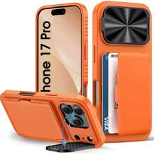 Wallet Case For IPhone 17 Pro With Camera Case, Card Holder (3-5 Cards), Military-Grade Drop-Resistant, Rugged For Women And Men, Protective Case For IPhone 17, 37517521 - Multicolor - View 1