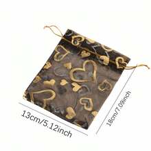 Gift Packaging Bag - Black - View 7