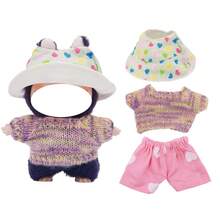 17cm Doll Pendant Outfit - 2pcs Set With Shorts, Top And Hat (Doll Not Included) - Multicolor - View 11