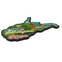 West Virginia Mountain State Metallic Magnet, Cardinal And Bridge Souvenir, 2.5-Inch - Nhiều màu - Xem 3