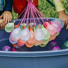 Globos de Agua Multicolor 111 Pzs con Diseño de Estrellas - Multicolor - Ver 3