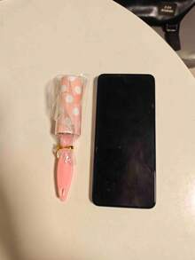 1/4 包装迷你可拆卸粘毛滚筒，便携式除毛器 - 彩色 - 查看 3