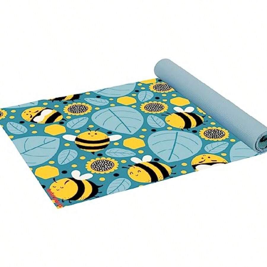 Exercise Mats - Yellow Bees - View 1