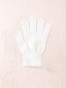 1/2/3 双装冬季魔法手套，黑色针织手套，保暖弹力手套，适合角色扮演服装，寒冷天气适用 - 彩色 - 查看 6