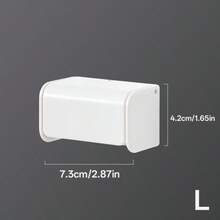 1pc 6-Slot Wall Mounted Toothbrush Holder, Multifunctional Bathroom Toothbrush & Toothpaste Storage Box, Steady Grip Design, Easy Installation, Suitable For Bathroom - Multicolor - View 12