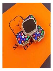 Smartwatch Deportivo Bluetooth De Gama Alta S9 Ultra +7 Corr Naranja - Multicolor - Ver 3