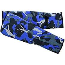 Be Smart - Espinilleras para niños, adultos, jóvenes, hombres y mujeres, Muay Thai MMA Kickboxing, entrenamiento con protector de empeine, equipo de protección de Sparring - Camuflado azul-XXS (9 a 13 Años) - Ver 7