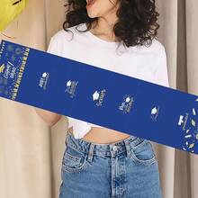 Envelope de Dinheiro para Temporada de Formatura, Hongbao Dobrável Preto e Dourado, Presente Surpresa, Lembrança de Festa, Caixa de Presente em Dinheiro para Crianças - Azul - Visão 5