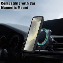Hadaasi 1pc Black Magnetic Wireless Charging 360° Full Coverage Phone Case, [Built-In Screen Protector] Dual-Layer Shockproof Anti-Dust Transparent Phone Case, Compatible With IPhone 17 Pro/17 Pro Max/Apple Air/17/16 Pro/16 Pro Max/16 Plus/16/16 E/SE4 And Galaxy S26 Ultra/S26 Plus/S26/S25 Ultra/S25 Plus/S25/S25 Edge/S25 FE/A17/A07/A56/A36/A26/A55/A35/A25/A15/A24/A34/A14/A16/A06 - Black - View 4