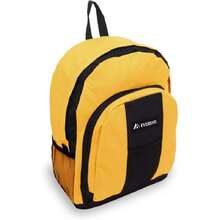 Everest Luggage Backpack with Front and Side Pockets,37535663 - Amarillo - Ver 1