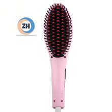 Professional Ceramic Hair Straightening Brush With Temperature Control And Digital LCD Display - Hair Straightening Kit - View 3