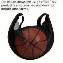 1pc/2pcs/3pcs Mesh Basketball Bag With Zipper Pocket, Large Capacity, For Sports Training, Ball Storage Bag, Volleyball Net Bag, Fitness Bag, Ideal For Gym & Fitness Enthusiasts, It's A Great Choice As A Gift For Fitness Enthusiasts