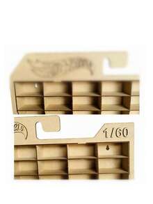 Exhibidor de Carritos Miniatura 60 Espacios - Caqui - Ver 2