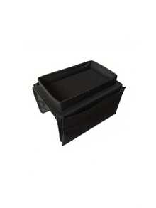 Sofa Armrest Storage Bag With Cup Holder Tray, Minimalist Sofa Organizer Bag, Multi-Pocket Design, Multi-Functional Hanging Storage Bag, Sofa Armrest Storage Bag, Foldable TV Remote Control Storage Bag, Armchair Storage Bag, Non-Slip Chair Side Storage Bag, Suitable For Recliner, Sofa, Armchair, Bedside And Office, Essential Home Accessory