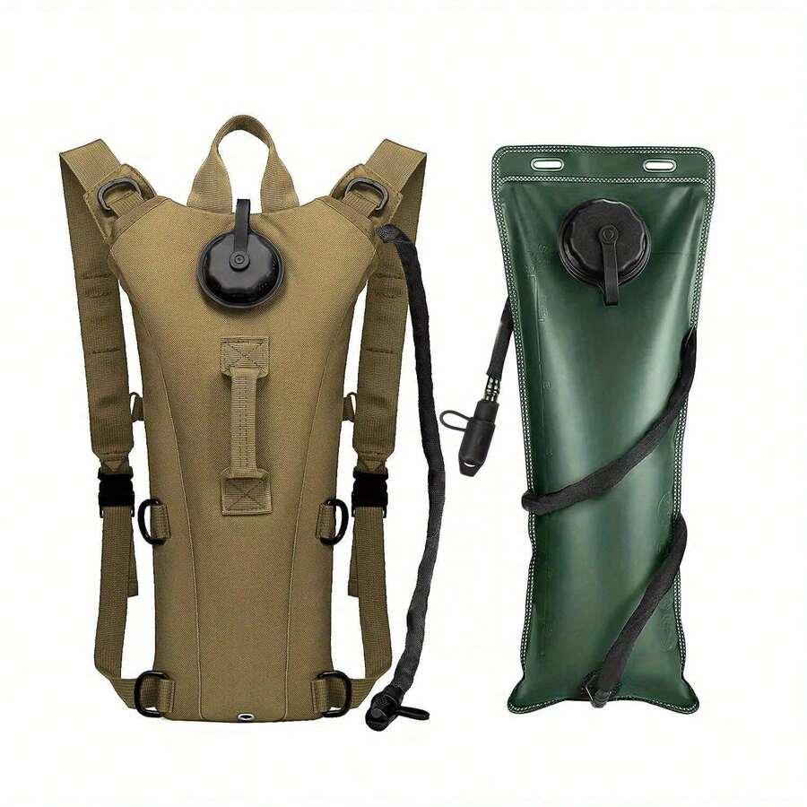 101.44 Oz Outdoor Sports Hydration Backpack, Unisex, Lightweight Hydration Bladder, Suitable For Outdoor Running, Hiking, Cycling, And As A Holiday Gift. - Lạc đà - Xem 1