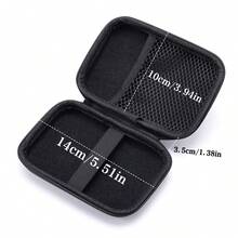 Mini Portable Bluetooth Earphone Protective Case, Data Cable Charger Storage Box, Suitable For Earphones, Data Cables, Mouse, Various Electronic Accessories