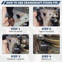 Engine Timing Tool Kit For VAG 1.2 TFSI TSI Car Engine Timing Tool Set With Camshaft Fixing Tool, Compatible With VW VAG 1.2 T Chain Petrol Engine, Engine Repair Timing Tool - A - View 5