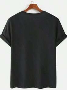 Kiki Anime 1989 Basic T-Shirt, Comfortable Unisex Blouse, Casual Shirt, 100% Premium Cotton - 黑色 - 查看 5