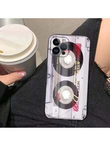 Étui de téléphone rétro magnétique radio cassette compatible avec 16 15 11 12 14 13 Pro Max Mini X XS XSMax XR 7 8 Plus SE4 16e. Jolies housses en silicone. Housse compatible avec 17 Pro, 17 Pro Max, 17 - Style 7 - Voir 6