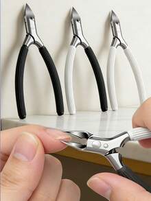 1件装指甲角质层钳/剪钳/去除器/剪刀/足部护理/美甲工具 - 彩色 - 查看 1