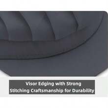 Chef Hat And Cooking Cap -  Adjustable Elastic Caps Breathable Mesh For Kitchen Food Service Half Net/Full Net - Black - View 5