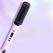 2-In-1 Hair Curler Brush With LCD Display - Quick Styling, Damage-Free, Fashionable Styling Comb, Multi-Function, Ideal Mother's Day/Birthday Gift, Hair Brush - EU C Type Plug(220-240V) - View 14