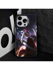 Custodia compatibile con Gotten Yone, adatta per iPhone 16, 15, 14, 13, 12, 11, 8, 7, Pro, Max, Plus, Mini, XS, SE, antiurto, in materiale rigido opaco nero, compatibile con 17, 17 Pro, 17 Pro Max - Z6 - Visualizzare 7