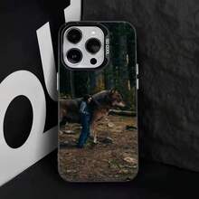 Funda de teléfono T-Twilight TV para 17,16,15,14,13,12,11,Pro,Max,Plus, cubierta mate negra a prueba de golpes - z8 - Ver 2