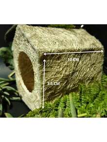 Nido Ave de Fibra Natural Hecho a Mano – Casita para Pájaros Pequeños como Canarios, Pinzones y Periquitos – Refugio Acogedor para Jaulas y Aviarios,37495966 - Unitalla - Ver 5