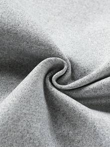 1pc Men's Casual Sports Straight Leg Pants, Zipper Pockets, All Season - Light Grey - View 7