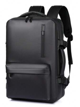 Men's Backpack Laptop Bag, Suitable For School And Travel, Made Of Waterproof Oxford Cloth With Casual Design, Applicable For Business And Work Travel Bag Holiday